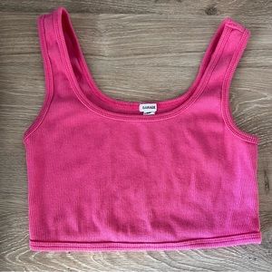 Garage crop tanktop